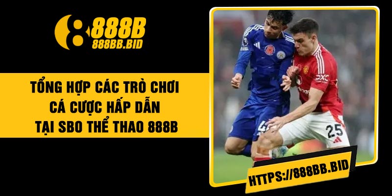Tổng hợp các trò chơi cá cược hấp dẫn tại SBO Thể Thao 888B